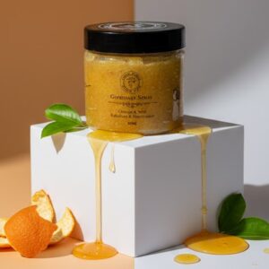 gommage naturel à l’orange – Éclat & fraîcheur