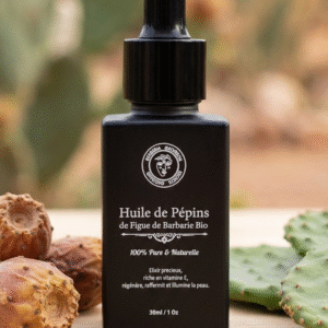 huile de graines de figue de barbarie anti age bio