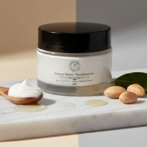 crème mains nourrissante – beurre de karité, argan & amande douce