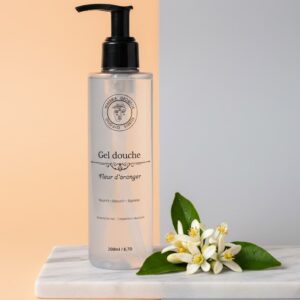gel douche fleur d’oranger – nourrit, adoucit & illumine